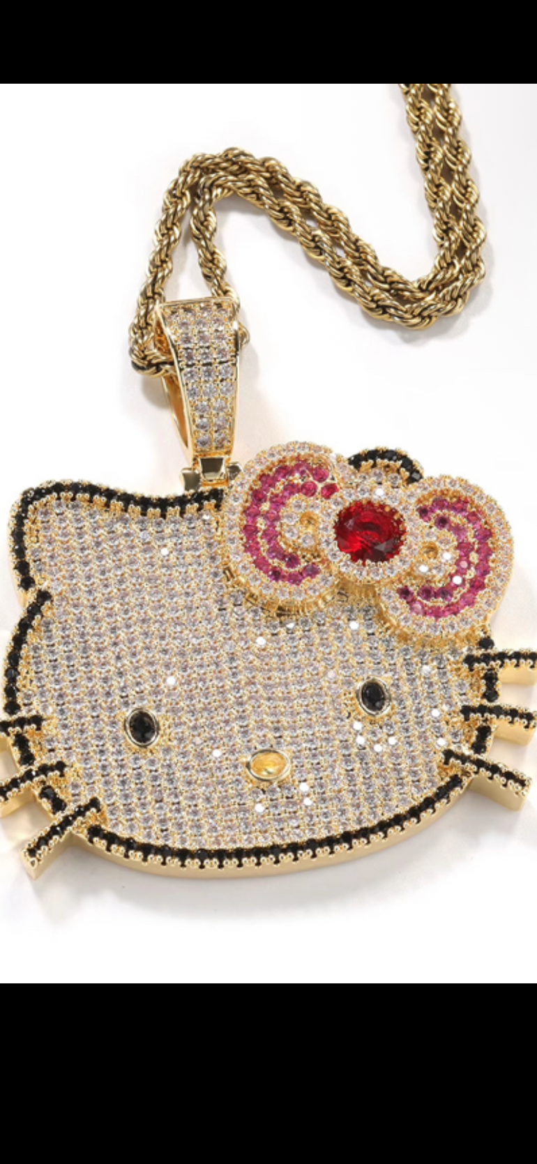 Gatita Brava Necklace 22”