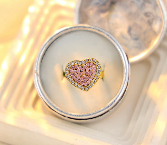 Corazón Rollie Ring 18K